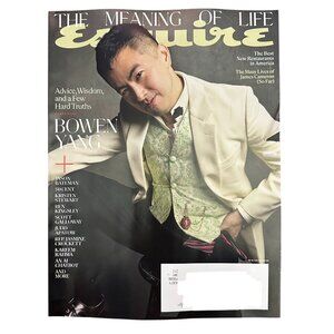 Esquire Magazine Winter 2025/2026 Bowen Yang The Meaning of Life
